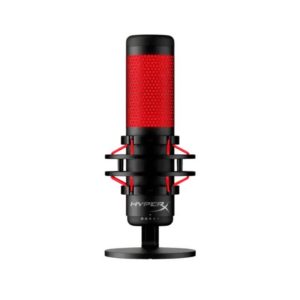 USB Microphone  HyperX QuadCast -(Black-Red) - Red Lighting