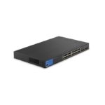 SWITCH LINKSYS ADMINISTRABLE LGS328PC de 24 puertos Gigabit 10/100/1000 Mbps y 4 puertos SFP, 250W, PoE+