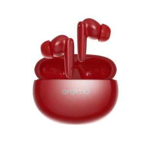 Audífonos inalámbricos Oraimo riff in-ear rojos