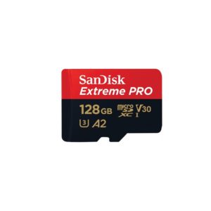 Tarjeta microSD SanDisk Extreme Pro UHS-I 128GB C10, U3, V30, A2