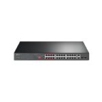 Switch TPLINK 24-Puertos 10/100Mbps + 2-Port Gigabit PoE+ No Gestionable