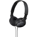 Audífonos de Diadema Sony  MDR-ZX110 Negro diseño plegable giratorio, diafragma 30 mm cable de 1.2m