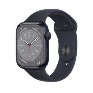 Apple Watch Series 8, Cuenta con Caja de Aluminio, Con GPS, Negro