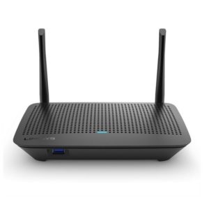 Router Linksys AC100 Dual Band, 2,4 y 5 Ghz, 4 puertos de red Fast ethernet, 1 puerto WAN, WPS, Boton de reset, hasta 10 dispositivos.