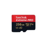 Tarjeta MicroSD SanDisk Extreme Pro UHS-I con adaptador 256GB