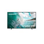 Televisor Samsung FLAT LED Smart TV 75 pulgadas Crystal UHD 4K  /3,840 x 2,160 / DVB-T2 /LAN/ Bluetooth/ AirPlay 2 / Bixby desde el control /modo ambiente/ Modo Juego/ HDMI x 3/ USB x2 /abre y edita archivos de Office/ control de voz/Garantía 1 año