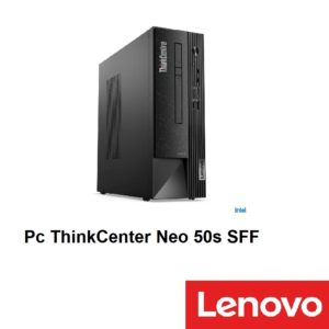 Pc de escritorio Lenovo Neo 50s SFF, Intel Core i5-12400, 8GB, DD 1TB SATA + 128GB SSD, DVD, Windows 11 Pro