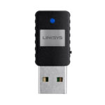 Mini Adaptador Inalámbrico Linksys AE6000 de Doble banda, 802.11ac, USB 2.0. Doble banda (2,4 GHz / 5 GHz) AC600