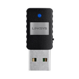 Mini Adaptador Inalámbrico Linksys AE6000 de Doble banda, 802.11ac, USB 2.0. Doble banda (2,4 GHz / 5 GHz) AC600
