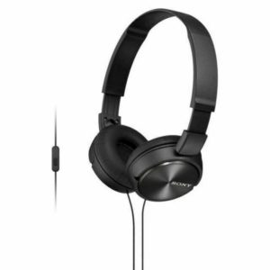 Audífonos de Diadema Sony MDR-ZX310AP color Negro diseño plegable micrófono integrado de alta calidad