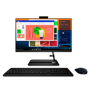 Todo en uno Lenovo IC 3 24ADA6 AMD Ryzen 3 3250U 23,8 Pulgadas FHD Memoria 8GB Estado Solido 256GB Linux - Negro