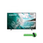 Televisor Samsung FLAT LED Smart TV 70 pulgadas Crystal UHD 4K  /3,840 x 2,160 / DVB-T2 /LAN/ Bluetooth/ AirPlay 2 / Bixby desde el control /modo ambiente/ Modo Juego/ HDMI x 3/ USB x2 /abre y edita archivos de Office/ control de voz/Garantía 1 año