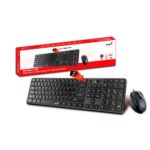 Combo teclado  + Mouse Genius SlimStar C126     Alambrico USB Negro