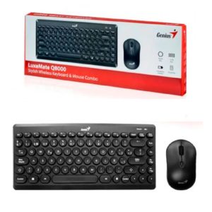 Combo teclado + mouse Genius LuxeMate Q8000 inalambrico Negro